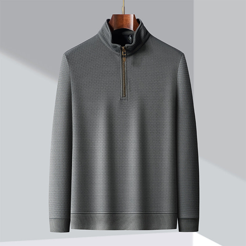 Pull gaufré à quart de zip, vue 6