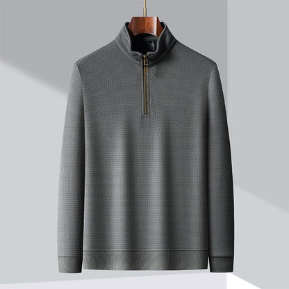 Pull gaufré à quart de zip, vue 6
