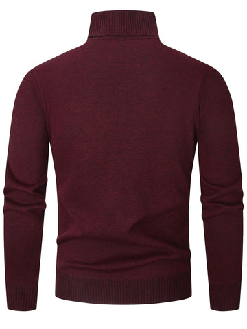 Pull torsadé col roulé
