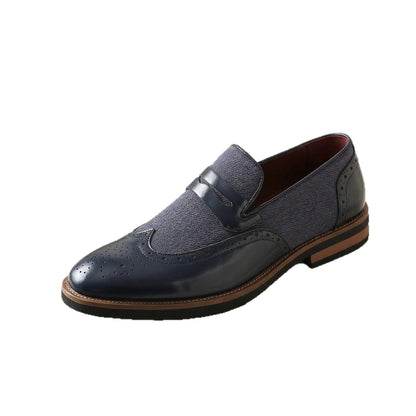Mocassins à bout golf perforé, vue 5
