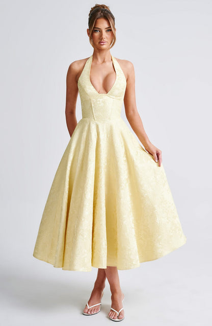 Robe midi dos nu pour femme, vue 11
