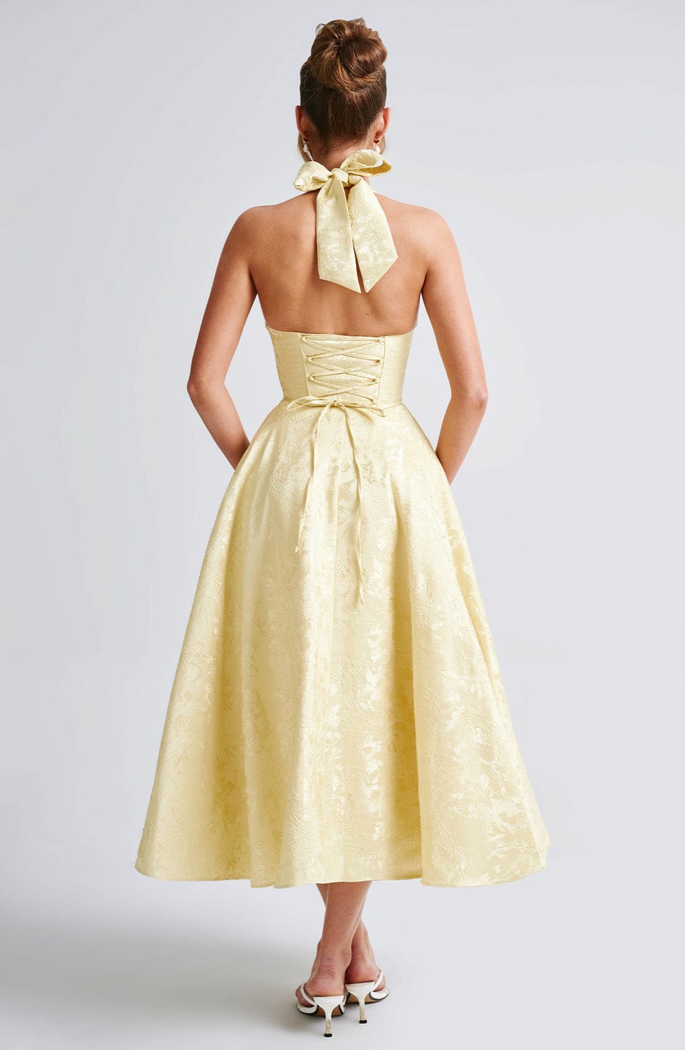 Robe midi dos nu pour femme, vue 12