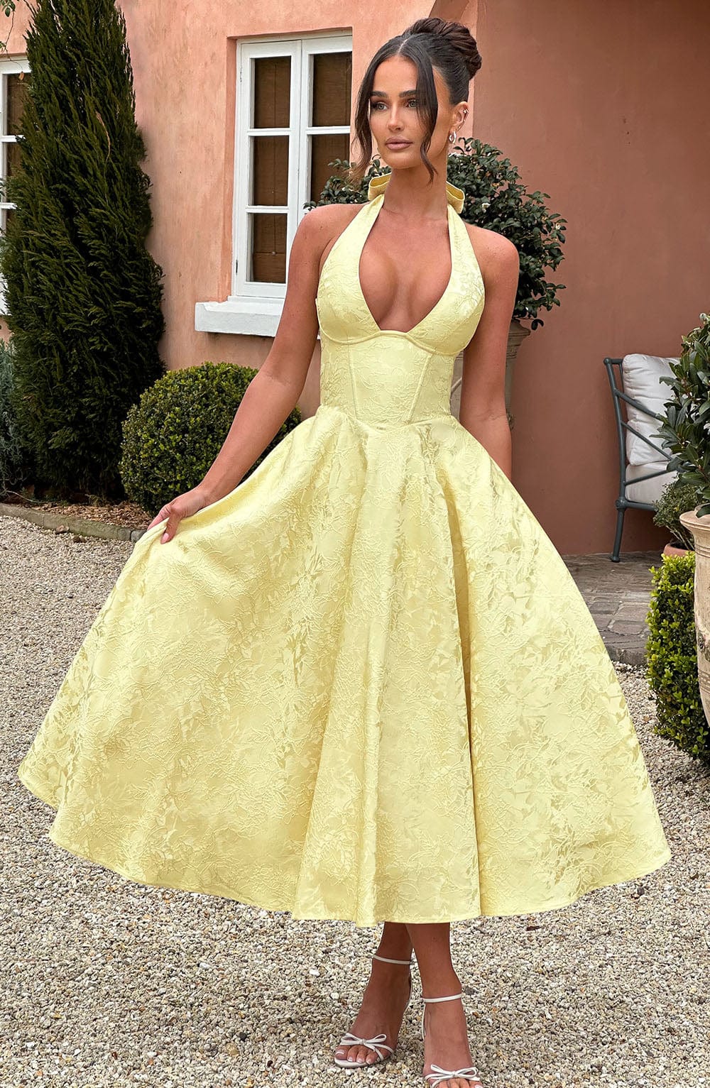 Robe midi dos nu pour femme, vue 13
