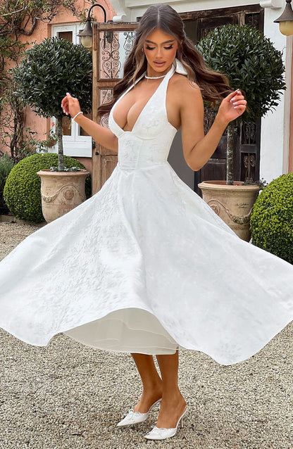 Robe midi dos nu pour femme, vue 9