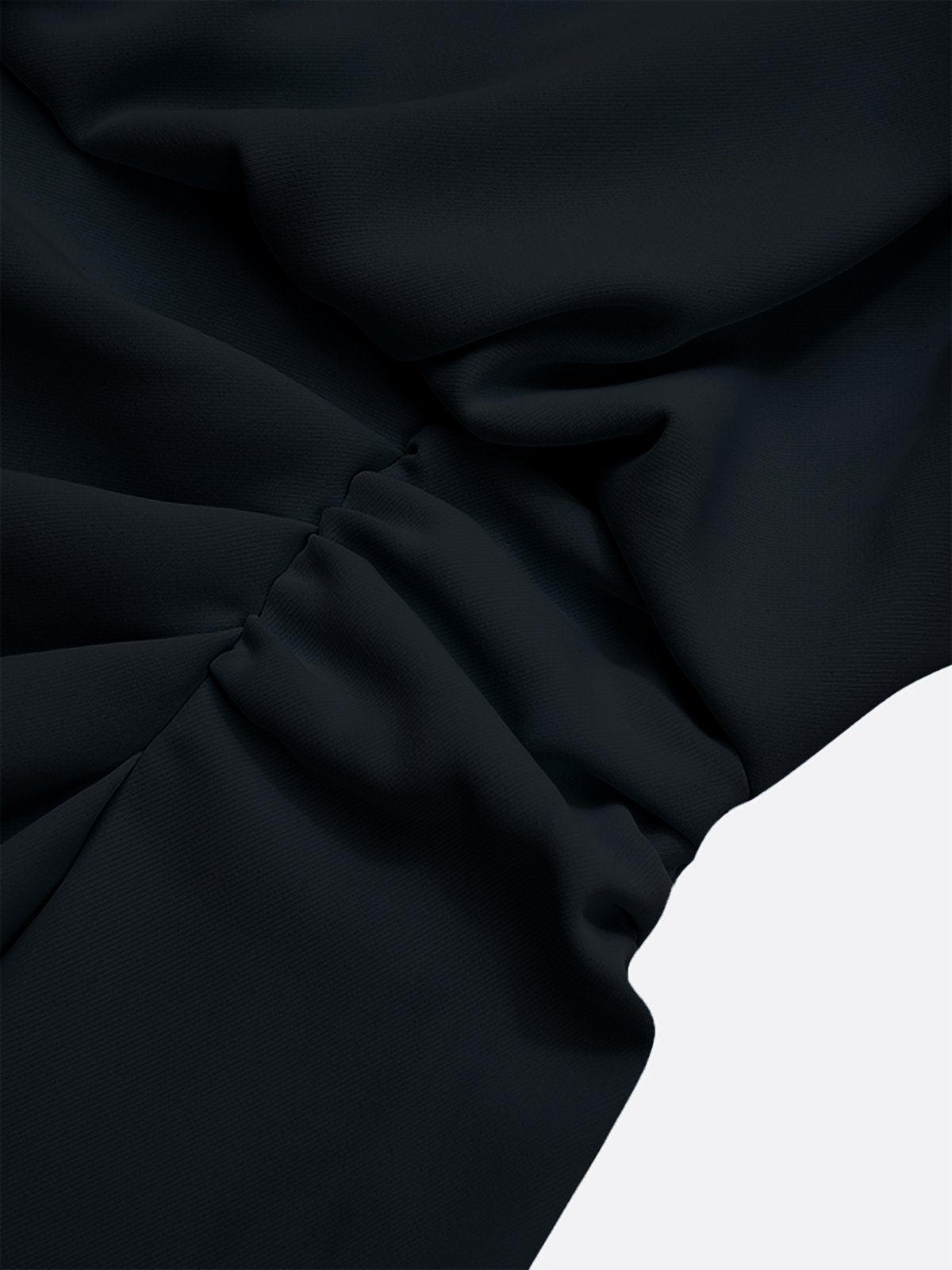 Robe midi drapée sans manches, vue supplémentaire 12