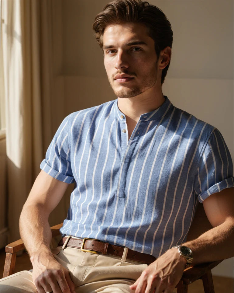 Sailor Polo navy view 2 by Old Money
