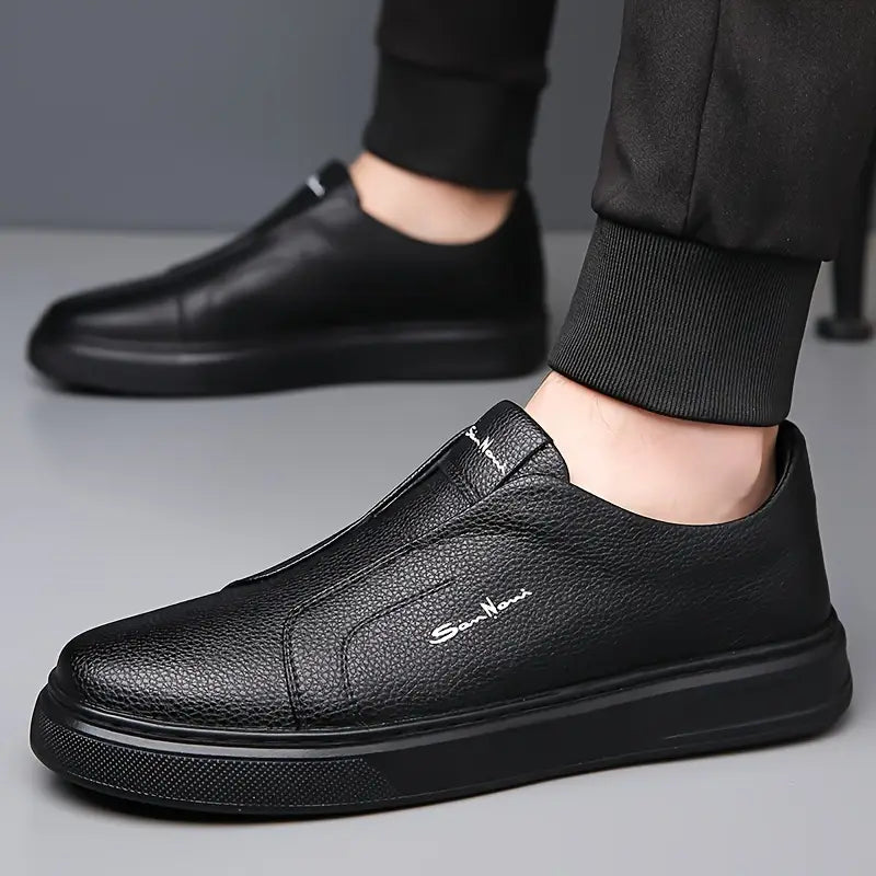 Sneakers sans lacets en cuir | By Old Money