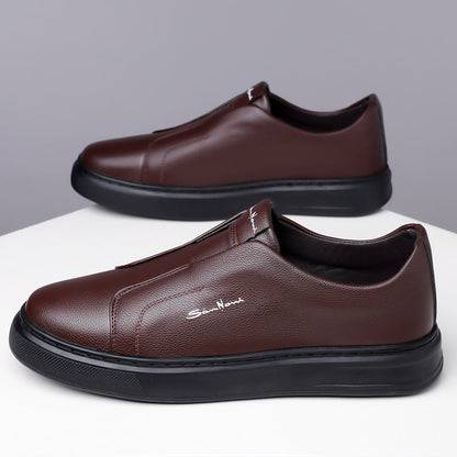 Sneakers sans lacets en cuir | By Old Money