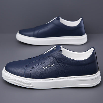 Sneakers sans lacets en cuir | By Old Money