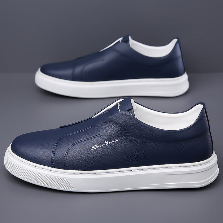 Sneakers sans lacets en cuir | By Old Money