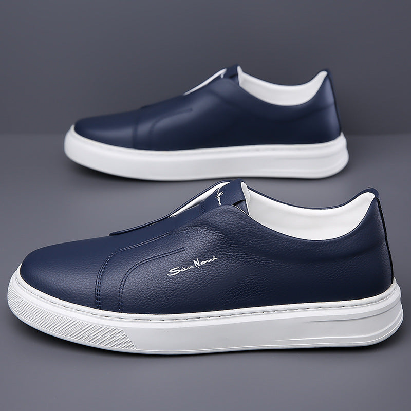 Sneakers sans lacets en cuir | By Old Money