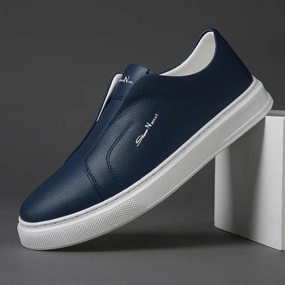 Sneakers sans lacets en cuir | By Old Money