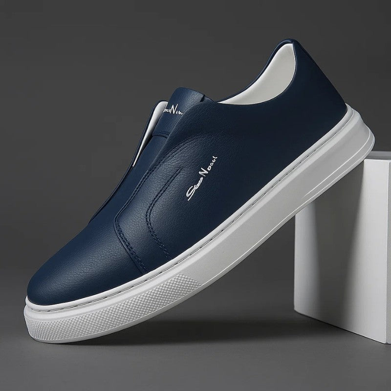 Sneakers sans lacets en cuir | By Old Money