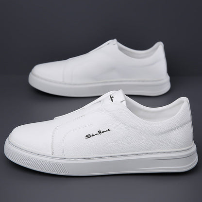 Sneakers sans lacets en cuir | By Old Money