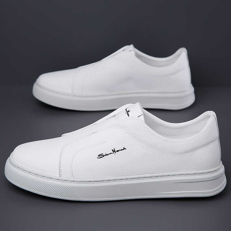 Sneakers sans lacets en cuir | By Old Money