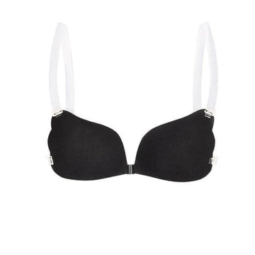 Soutien-gorge bretelles transparentes