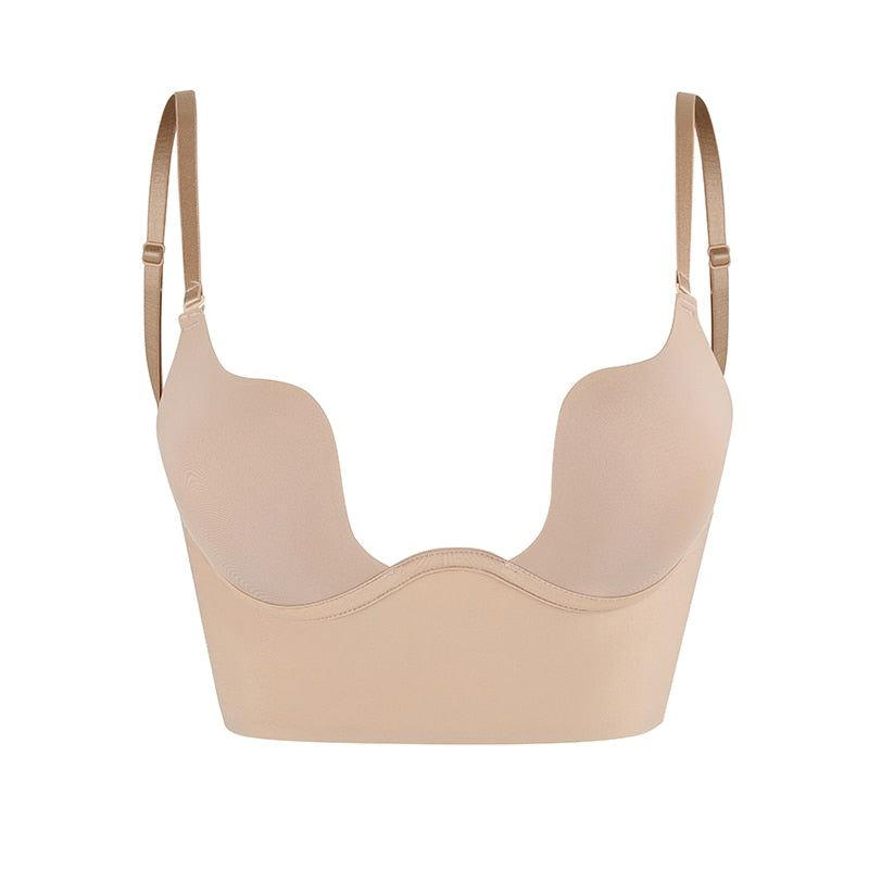 Soutien-gorge dos nu, vu de face