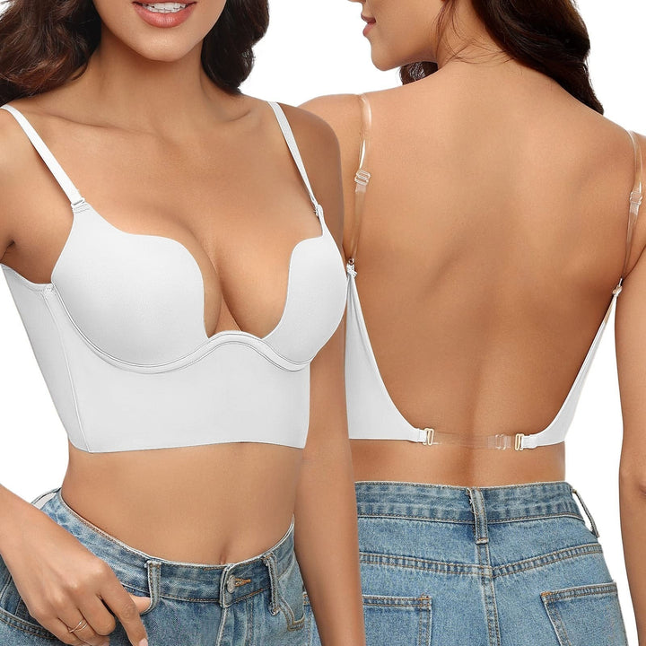Soutien-gorge dos nu, vu de face