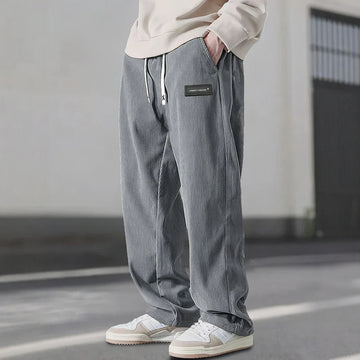 Pantalon en velours côtelé stretch
