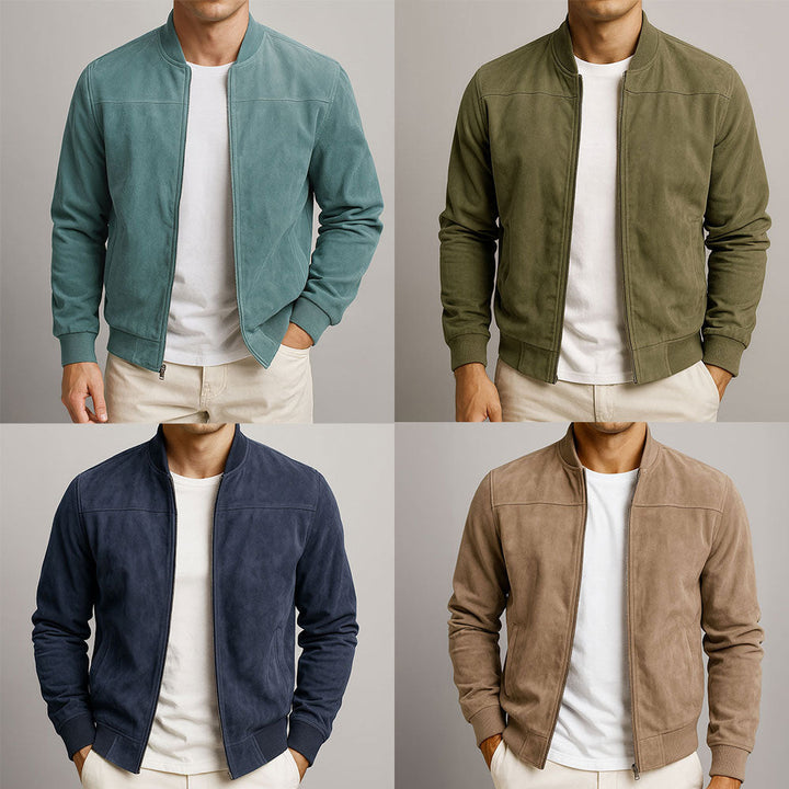 Suede Leather Jacket | By Old Money