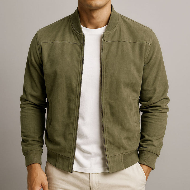 Suede Leather Jacket | By Old Money