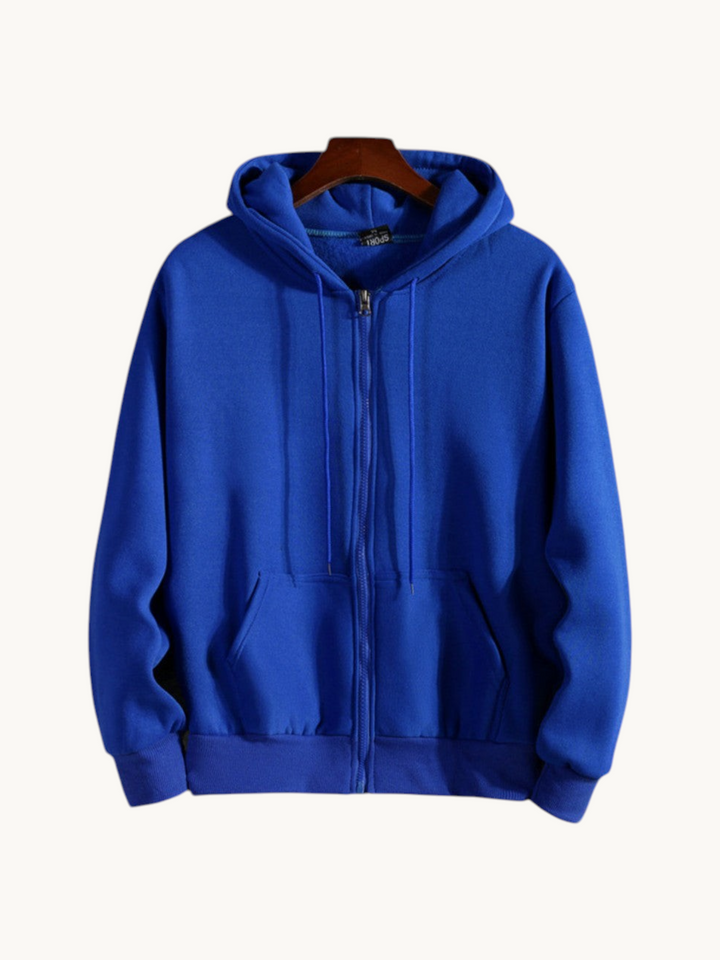 Sweat à capuche in Bleu | By Old Money