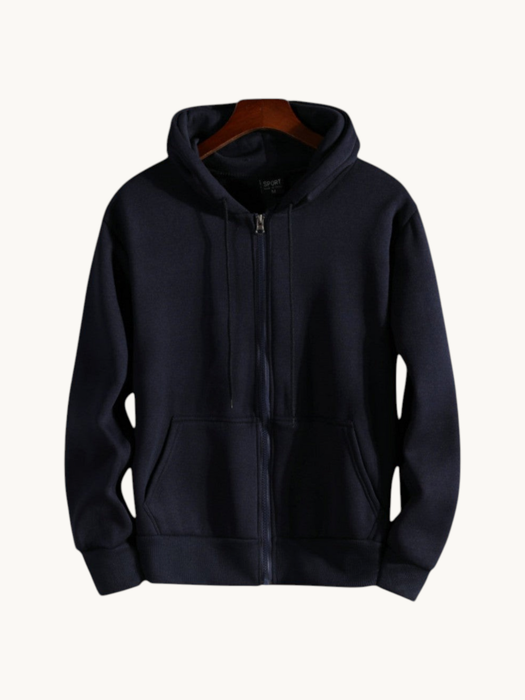Sweat à capuche in Bleu marine | By Old Money