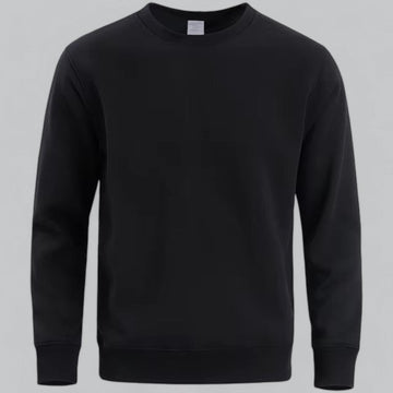 Sweat col rond uni