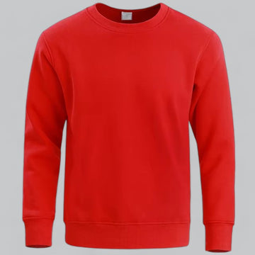 Sweat col rond uni