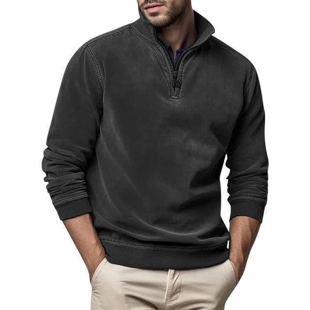 Sweat col zippé | By Old Money