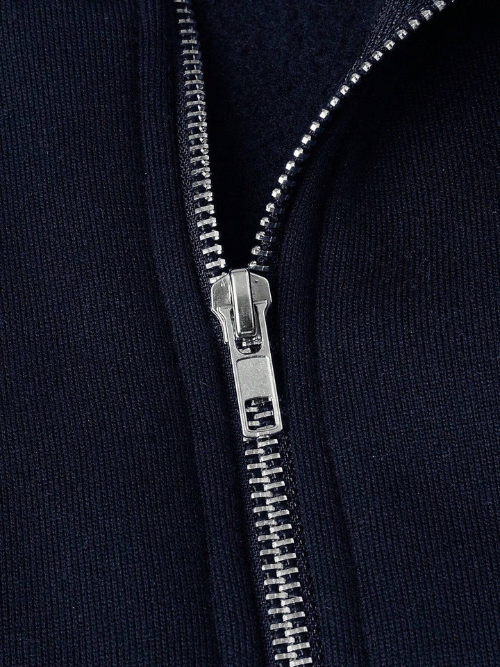 Sweat zippé col montant | By Old Money
