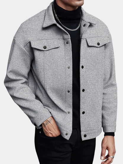 Veste boutonnée à poches, vue 1