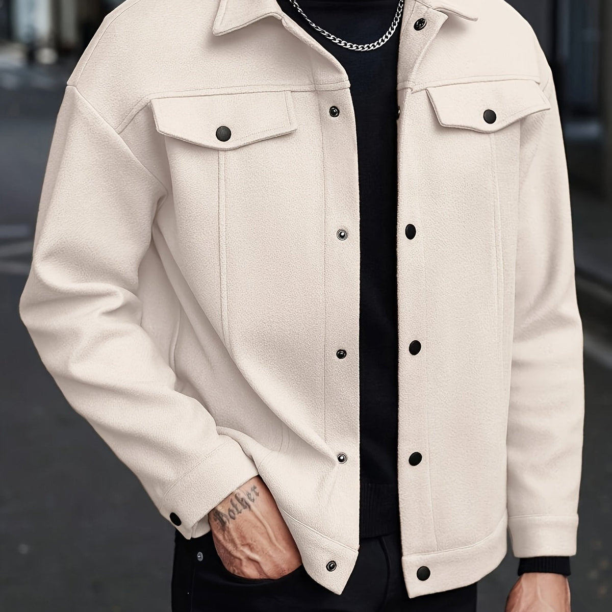 Veste boutonnée à poches, vue 11