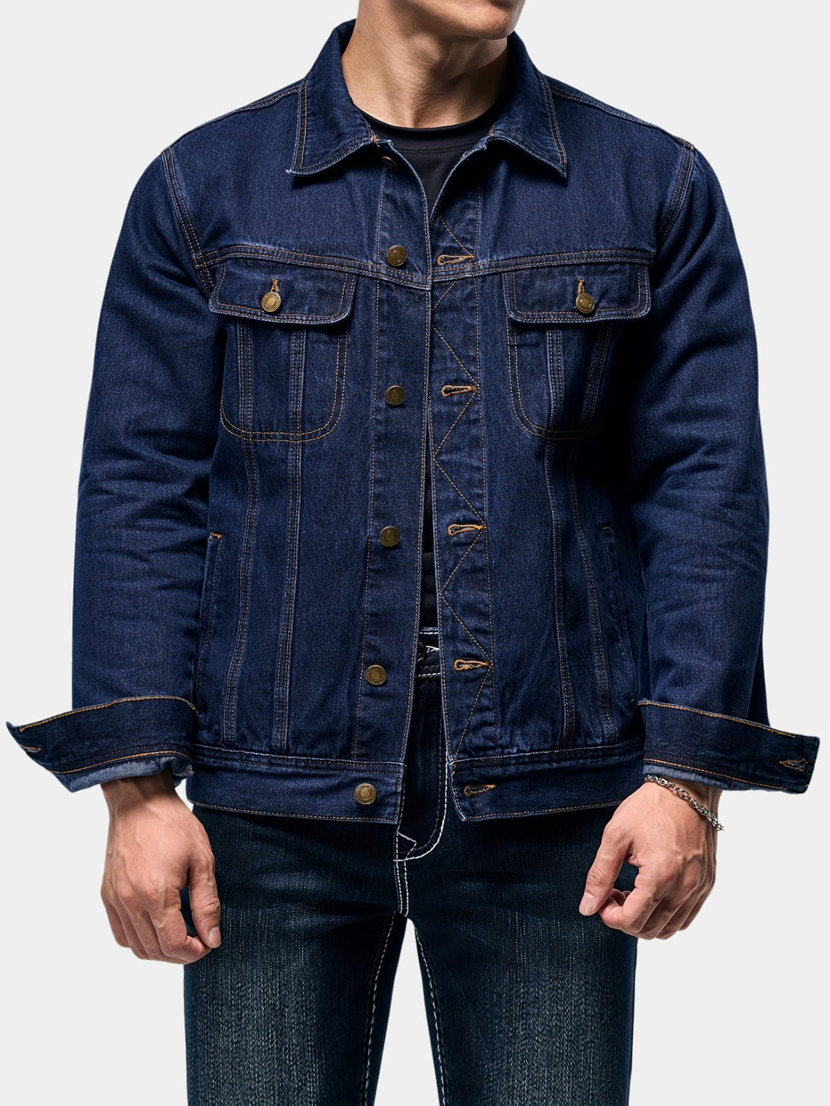 Veste en jean classique, vue 1