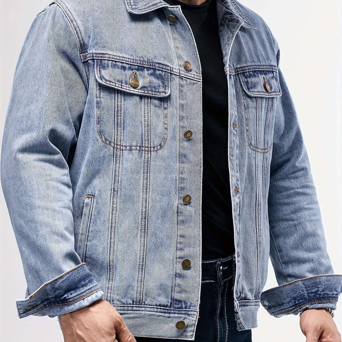 Veste en jean classique, vue 14