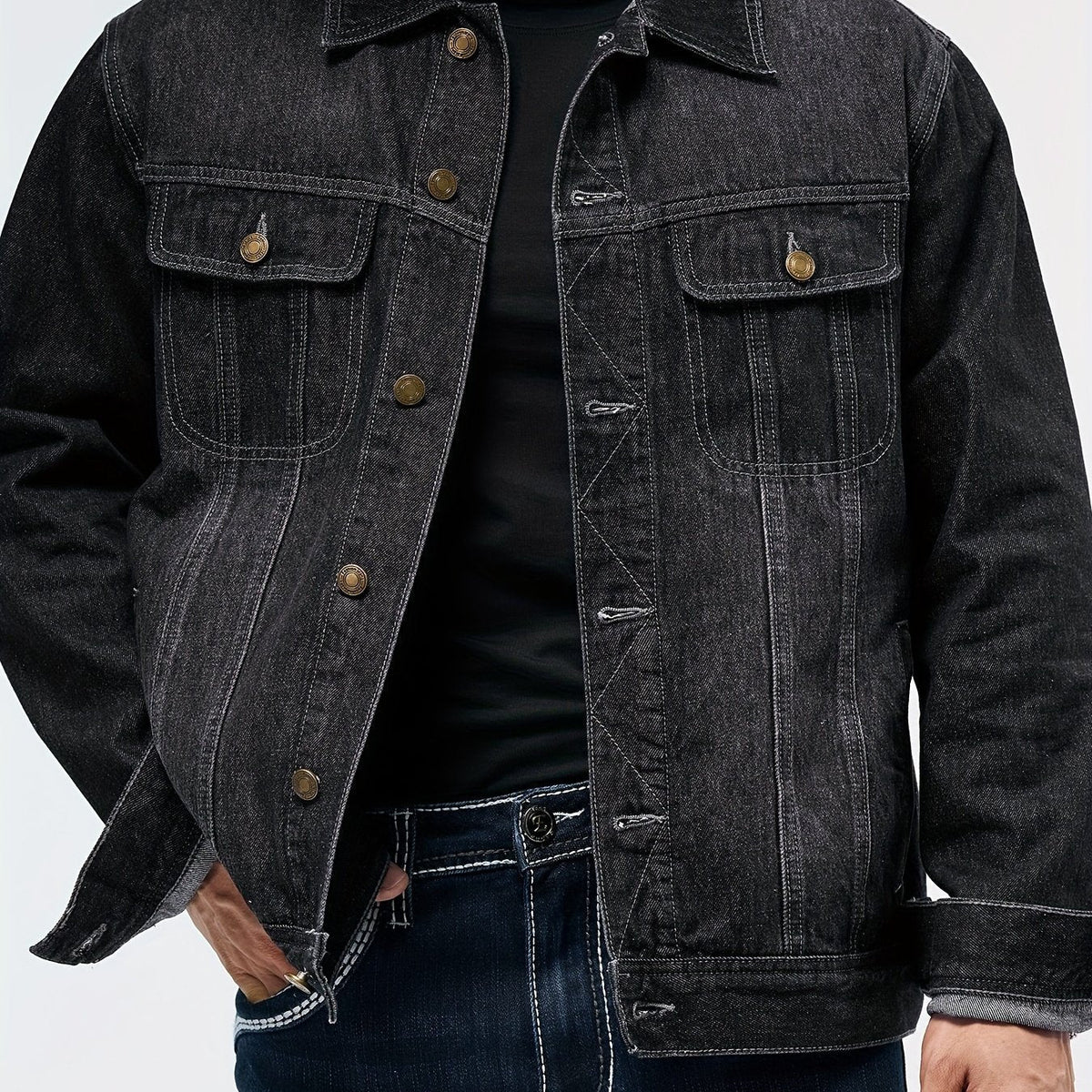 Veste en jean classique, vue 15
