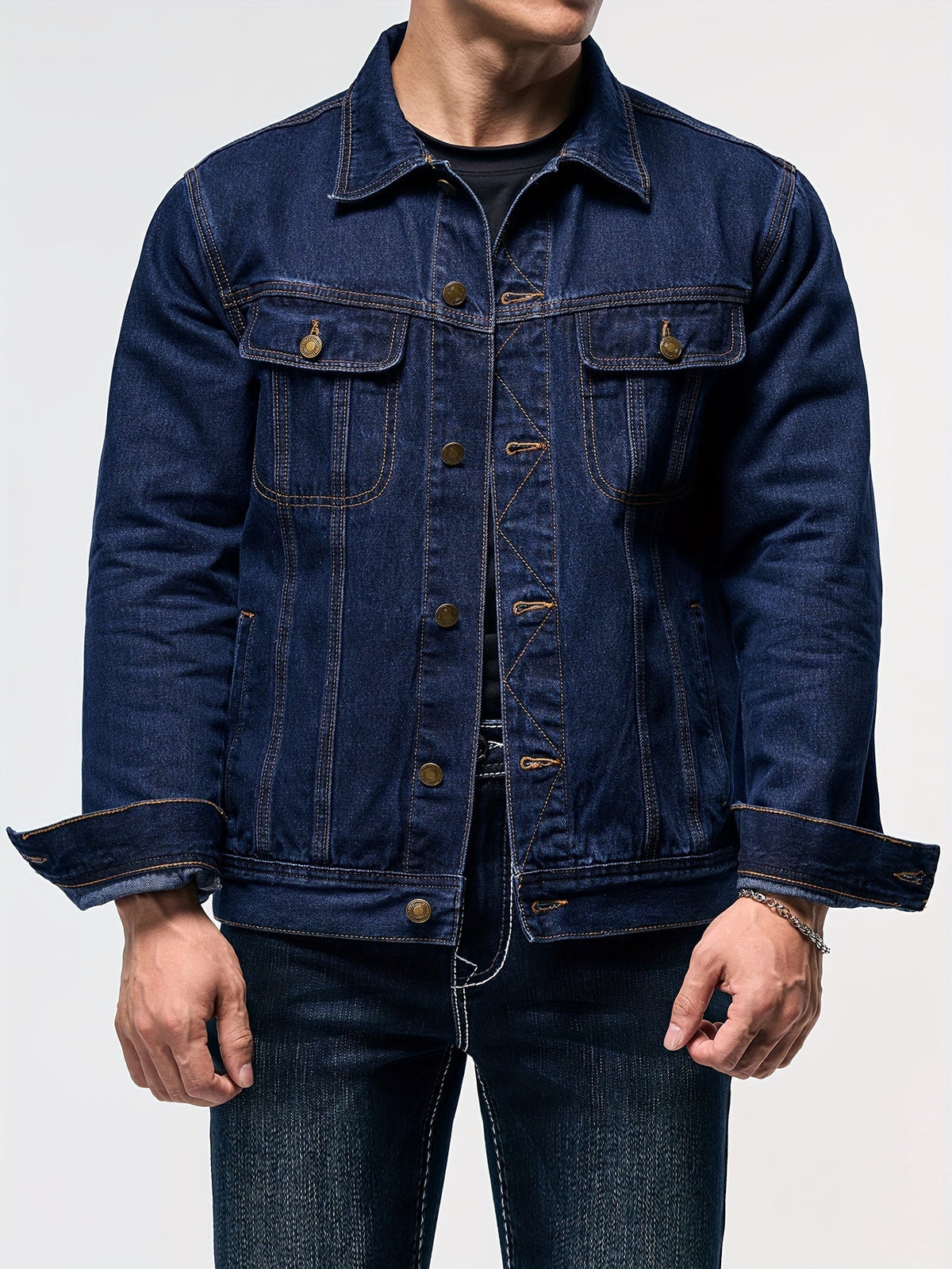 Veste en jean classique, vue 2