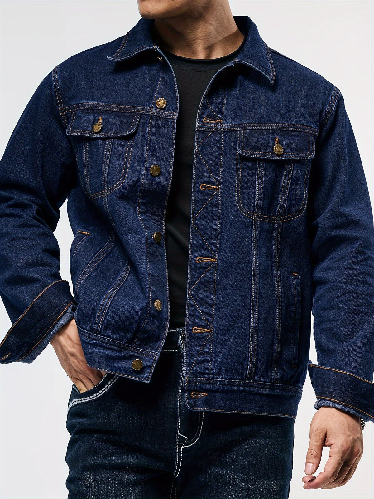 Veste en jean classique, vue 3
