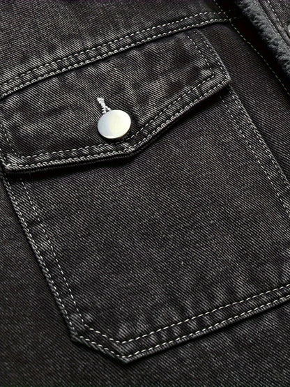 Veste en jean doublée, vue 8