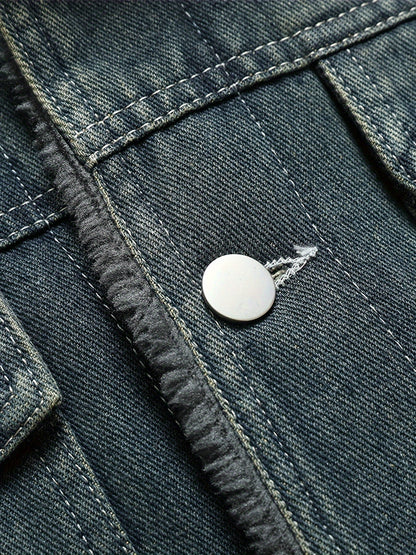 Veste en jean doublée, vue 9