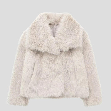 Veste en fausse fourrure