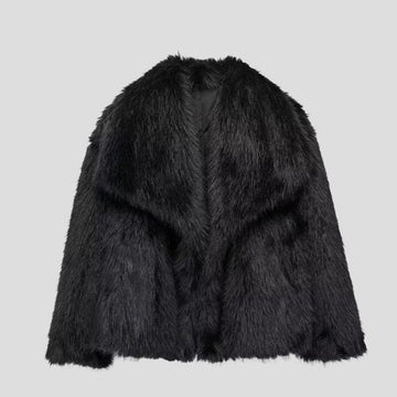 Veste en fausse fourrure