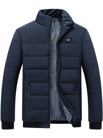 Veste matelassée doublée, bleu