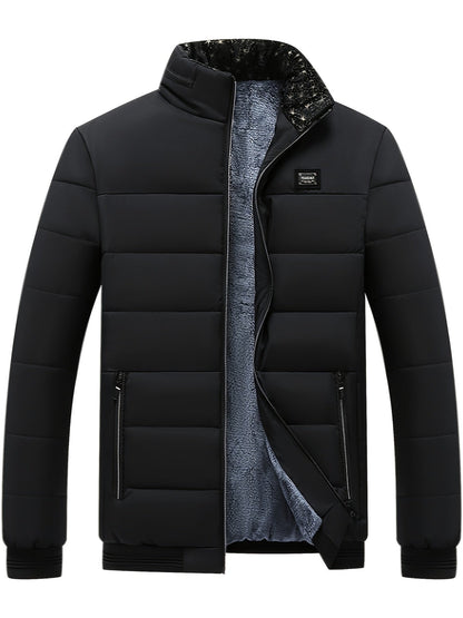 Veste matelassée doublée, noir