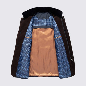 Veste matelassée col montant