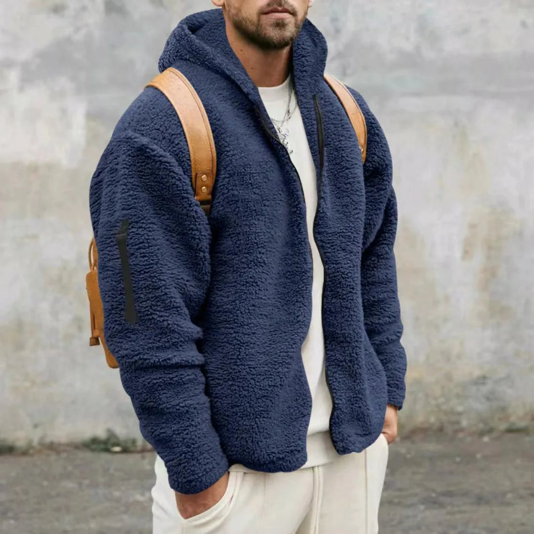 Veste polaire à capuche, vue 3