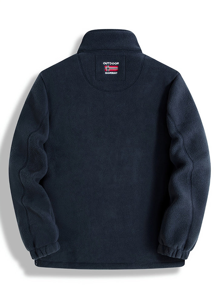 Veste zippée à col montant | By Old Money