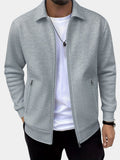 Veste zippée texturée, vue 1