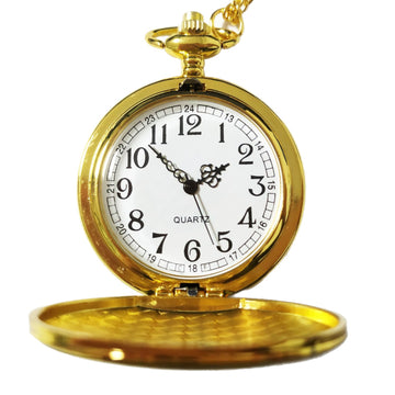 Montre de poche vintage à chiffres arabes